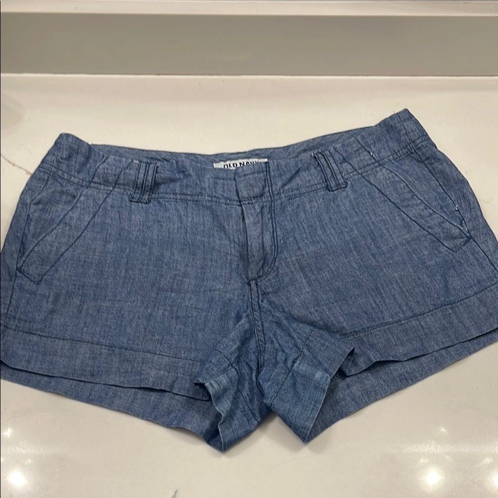 Old Navy Blue Jean Shorts Relaxed Fit